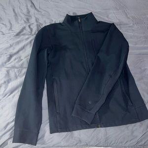 Lululemon Men Sojourn Navy Blue Zip Up